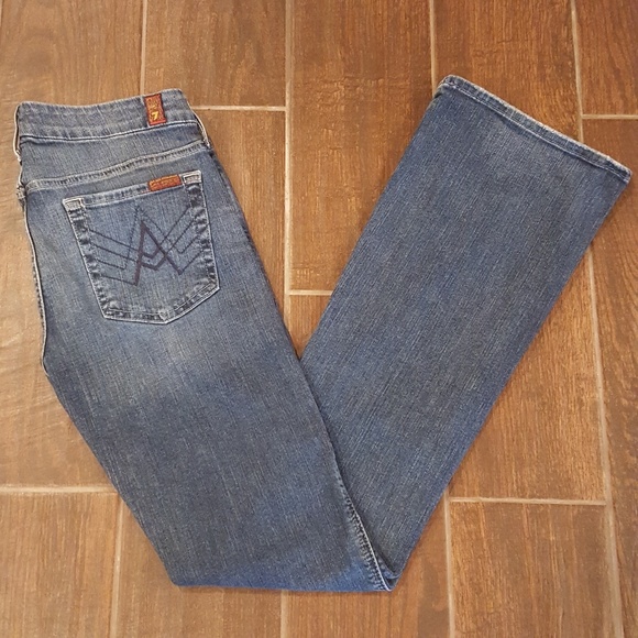 7 For All Mankind A Pocket Jeans - Picture 1 of 4